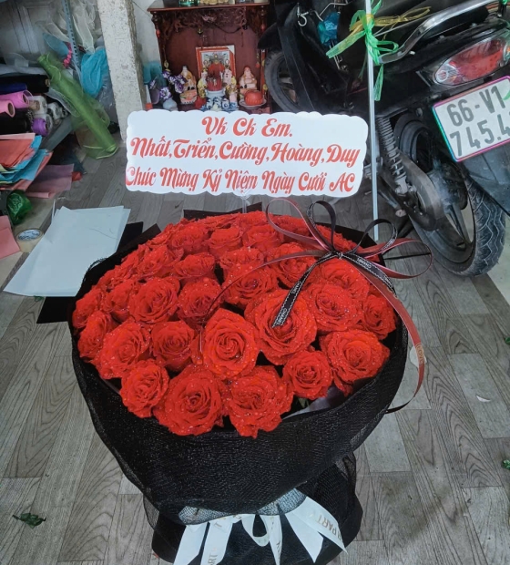 HOA CHÚC MỪNG - HCM006